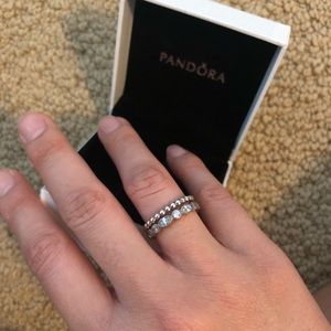 Pandora rings (2rings!)